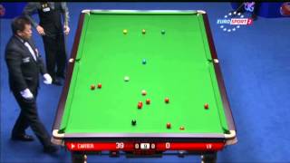 Allister Carter  Lu Haotian Frame 1 Wuxi Classic 2013  Round 2 [upl. by Alisen]