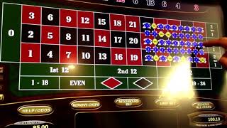 my freind done a £100 on one Roulette spin at ladbrokes [upl. by Felicia]