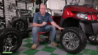 How to Measure Your Golf Cart Wheels amp Golf Cart Wheel Size Recommendations [upl. by Ammamaria415]