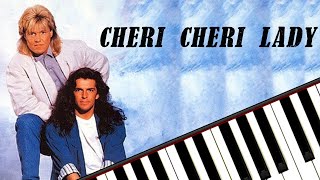 Modern Talking  Cheri Cheri Lady Piano Tutorial [upl. by Sutherland]