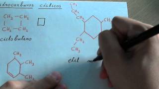 Formulación orgánica Hidrocarburos cíclicos [upl. by Melicent]