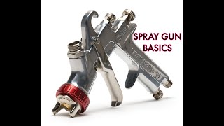 SprayGun Basics for WaterBased Painting [upl. by Aviva187]