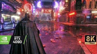 8K60 Batman Arkham Knight RTX4090  RAYTRACING  Beyond all Limits reshade  Extreme settings MOD [upl. by Eelyam]