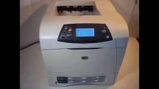 HP Laser Jet Printer 4250n [upl. by Lorien]