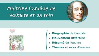 Candide ou lOptimisme de Voltaire en 28min  pour cartonner à lORAL  🎓 [upl. by Sissy]