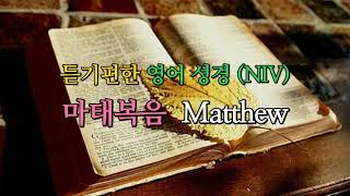 듣기편한 영어성경 NIV 마태복음 Matthew [upl. by Eerhs]