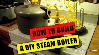 How to Build a DIY Steam Boiler [upl. by Anaehs]