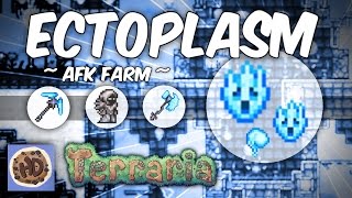 Terraria AFK Dungeon Hardmode Ectoplasm Farm 13 new hardmode items [upl. by Dent406]