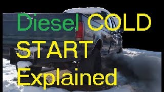 Why Diesel Engines Are Difficult to Cold Start [upl. by Aisiat]