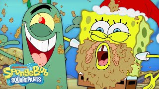 SpongeBob Ice Skates in CHUM ⛸️  quotPlanktons Old Chumquot Full Scene  SpongeBob [upl. by Llehcal42]