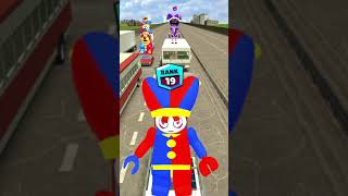 ALL SIZE POMNI THE AMAZING DIGITAL CIRCUS BRAWL STARS RANK  CARS FREEWAY in Garrys Mod [upl. by Eddi]