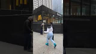 Chicago Streetwalking in the Loop to Riverwalk [upl. by Hannahc]