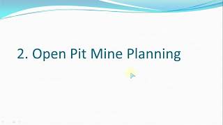 Introduction to Mine Planning [upl. by Adnam]