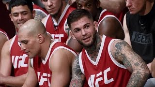 Garbrandt and Dillashaw engage in war of words during weighins  THE ULTIMATE FIGHTER [upl. by Bertie227]