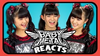 BABYMETAL REACTS TO YOUTUBERS REACT TO BABYMETAL [upl. by Dnalel]