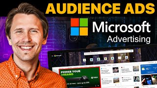 Microsoft Ads Audience Native Ads Tutorial  StepByStep For Beginners [upl. by Etna]