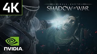 Middleearth Shadow of War  New 4K 60fps Gameplay [upl. by Gerius]