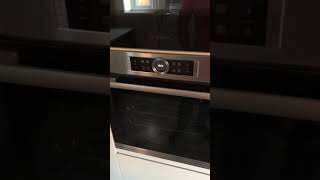 Changing the time on a Bosch series 8 oven [upl. by Eical]