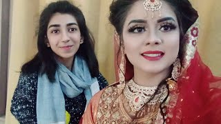 Shadi Bridal Makeup  pakistani wedding bridal makeup  pakistani vlogs [upl. by Ttemme813]