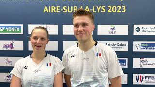 EMTC23 Thom Gicquel amp Delphine Delrue FRABUL [upl. by Hertz]