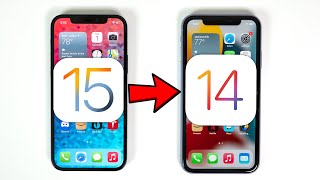 How to Downgrade iOS 15 to iOS 14 Without Losing Data [upl. by Steffen]