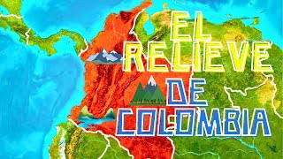 RELIEVE COLOMBIANO PARA NIÑOS [upl. by Aveline]