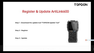 ArtiLink600 Register amp Update [upl. by Kahaleel45]