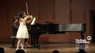 Wieniawski Polonaise de Concert op4 Christie Cheung [upl. by Enytsirk]