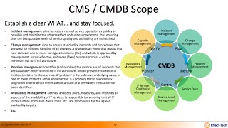 Webinar Delivering on the Promise of Why a CMDB  Part 1 [upl. by Adli]