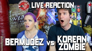 Bermudez vs Korean Zombie  LIVE REACTION Full Fight [upl. by Ihab]