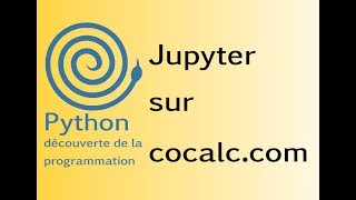 Jupyter sur cocalccom [upl. by Ayanad]