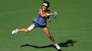 2016 BNP Paribas Open Round of 16  Agnieszka Radwanska vs Jelena Jankovic  WTA Highlights [upl. by Aham]