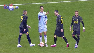 The Day Messi Ronaldo Neymar amp Mbappe Met Together 2023 [upl. by Elisha]