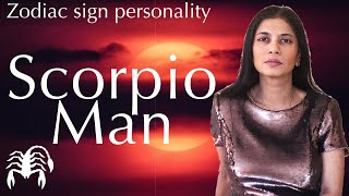 Scorpio Man zodiac sign personality [upl. by Noemad]