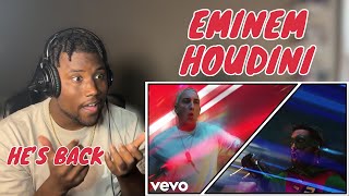 Eminem  Houdini REACTION [upl. by Asirem]