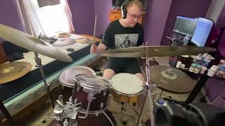 Muse  Hysteria  drum cover [upl. by Anayd]