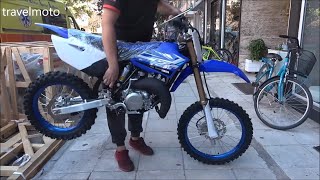 unboxing dirt bike YAMAHA YZ 85cc [upl. by Kort250]