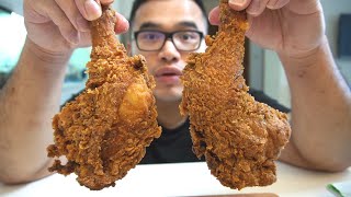 LOUISIANA STYLE FRIED CHICKEN  This is How You Fry The Perfect Fried Chicken [upl. by Oringas928]