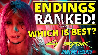 All Phantom Liberty Endings Ranked Worst to Best in Cyberpunk 2077 [upl. by Casilda]