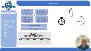 GCSE PE Diet and Nutrition revision [upl. by Aeikan]