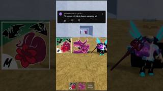 Partie 26  Venom combo  bloxfruits roblox edit venom2 sanguineart trident fyp combo [upl. by Steffi]