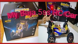 MY BAJA 5SS RC CAR UNBOXING MY FAVORITE CAR [upl. by Hgielar]