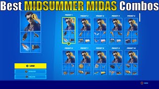 35 Best MIDSUMMER MIDAS Skin Combos Fortnite Battle Royale [upl. by Ahsen]