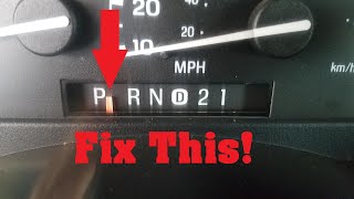 Shift indicator adjustment ford Explorer 1991  2001 [upl. by Neeron]