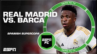 EL CLASICO Spanish Supercopa Final Real Madrid vs Barcelona 🍿  ESPN FC [upl. by Attenyt]