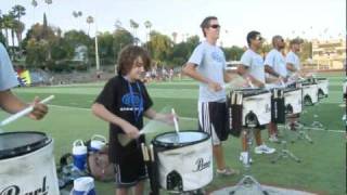 2010 Blue Devils drumline  12 yr old Brandon MORE [upl. by Silenay]