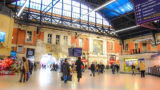 A Look At Victoria Station London [upl. by Lipps57]