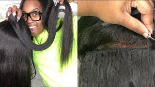 How to make a full lace wig longer amp more dense  HAIRBYERICKAJCOM [upl. by Mariya]