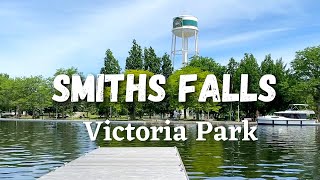 Best Things to Do in Smiths Falls Ontario Canada Victoria Park Cruising Fishing on Rideau Canal [upl. by Lorac409]