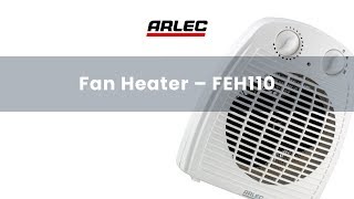 ARLEC  FEH110 2000W Fan Heater [upl. by Trebornhoj814]